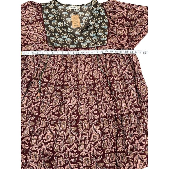 Natural Life Boho Floral Dress Womens Rayon Size XL NEW - Picture 6 of 7